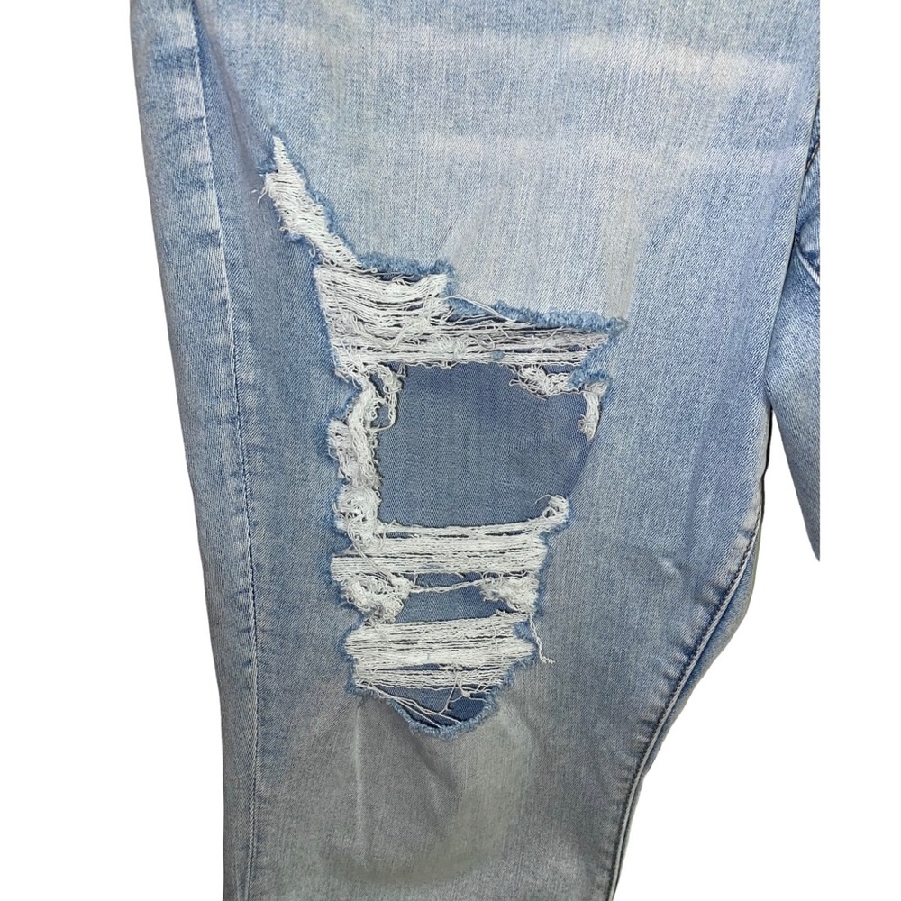 American Eagle NWT high rise stretch curvy jegging jeans, distressed, size 22 - Picture 7 of 9